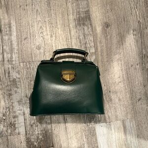 Green Leather Purse
